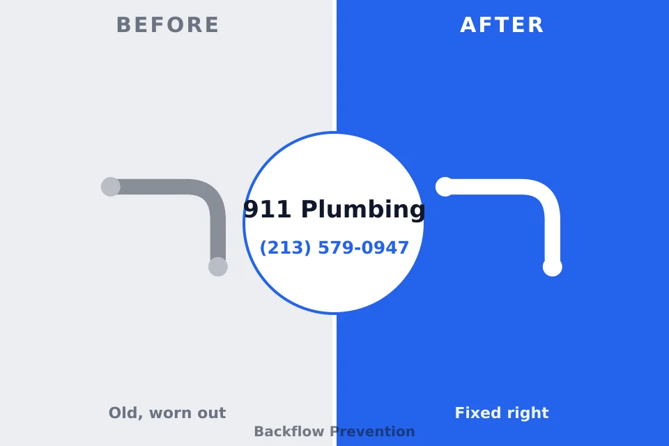 Before and after: plumbing repair Savannah, GA